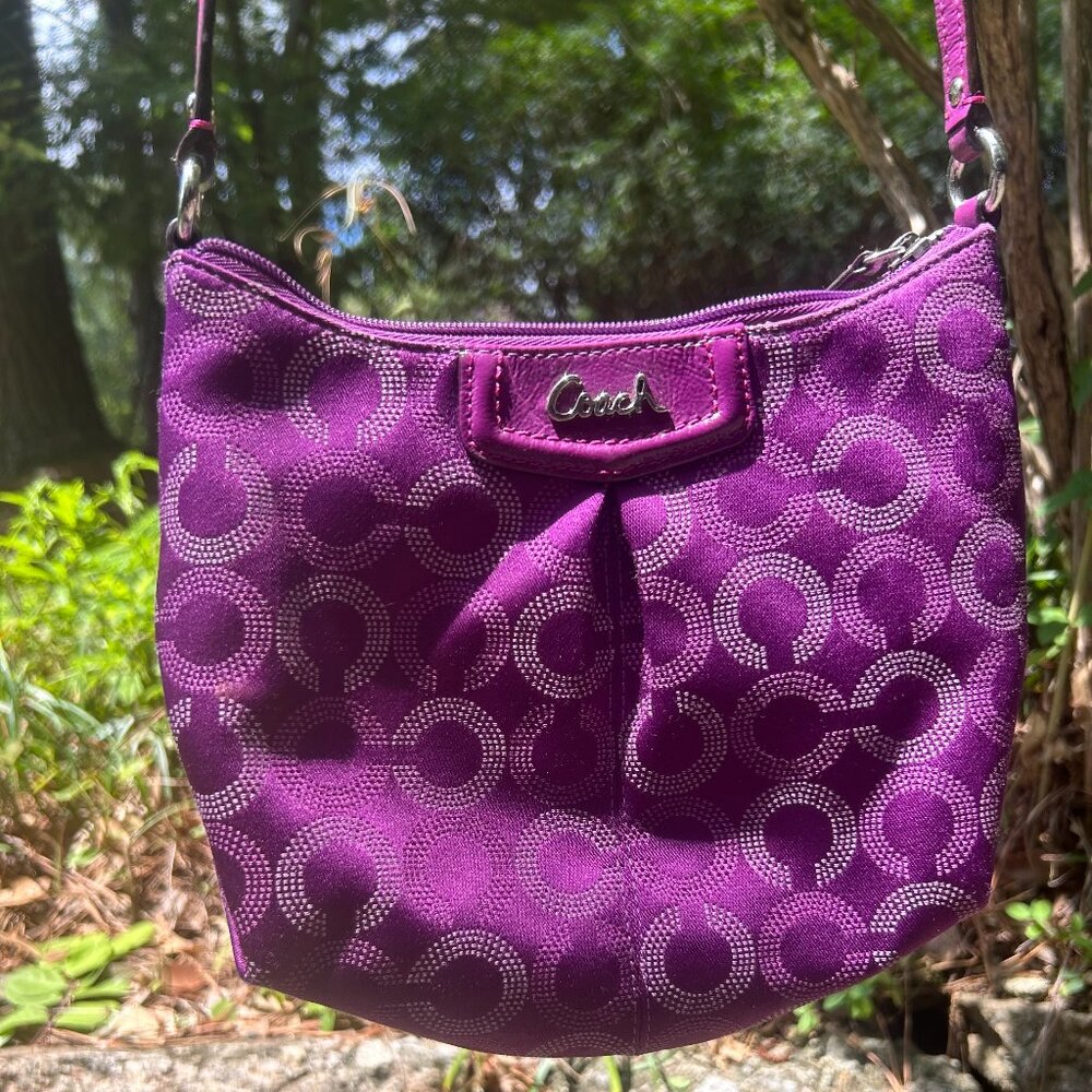 Coach Crossbody Bag (Purple)